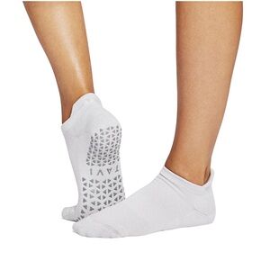 TAVI - Women’s Non-Slip Low-Cut Socks - sparkle silver